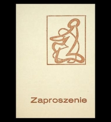 [Zaproszenie na spotkanie poświęcone prof. Janinie Doroszewskiej, 6.V.1981 r.]