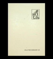 [Zaproszenie na spotkanie poświęcone dr Halinie Jankowskiej, 18 kwietnia 1986 r.]