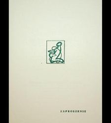 [Zaproszenie na uroczystość z okazji 100-lecia urodzin Marii Grzegorzewskiej, 17-18 kwietnia 1988 r.]