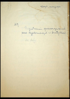 Regulamin opracowywania prac dyplomowych w Instytucie