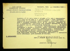 [Wniosek do PIPS o opinię dot. awansowania dr Józefa Pietera z życiorysem i spisem prac]