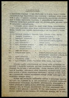 [Protokół z zebrania w Biurze Przewodniczącego Rady Narodowej w dniu 15.II.1949 r. w sprawie głuchoniemych w woj. śląsko-dąbrowskim]