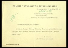 [Życzenia świąteczno-noworoczne dla Marii Grzegorzewskiej. Drewnica, dnia 21 grudnia 1962 r.]