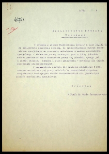 [Wyjaśnienie dla Ministerstwa Oświaty w związku z zaleceniami pokontrolnymi z dnia 10.12.1962 nr SO4-2926/62, 1.VI.1963 ]