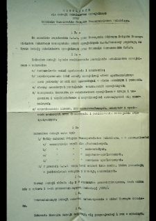 Regulamin dla Sekcji Szkolnictwa Specjalnego przy Oddziale Warszawskim Związku Nauczycielstwa Polskiego