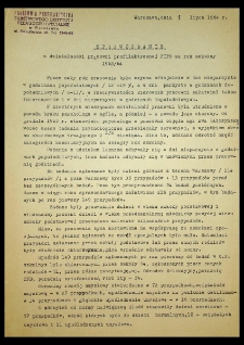 Sprawozdanie z działalności pracowni profilaktycznej PIPS za rok szkolny 1963/64, 1 lipca 1964