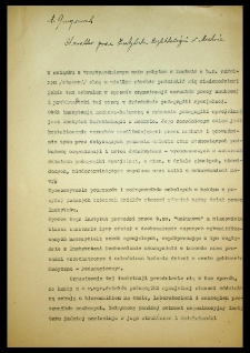 Charakter prac Instytutu Defektologii w Moskwie