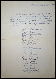 [List gratulacyjny dla Marii Grzegorzewskiej z okazji otrzymania orderu "Budowniczy Polski Ludowej"], dnia 24 lipca 1959 r.